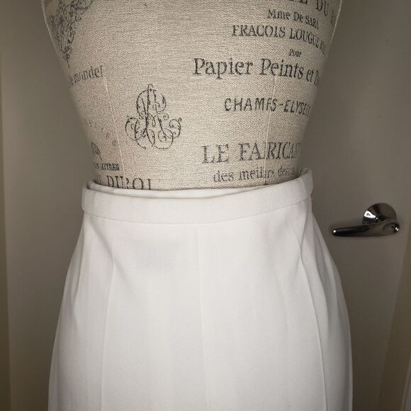 60s White Highwaist Pants - Picture 4 of 9